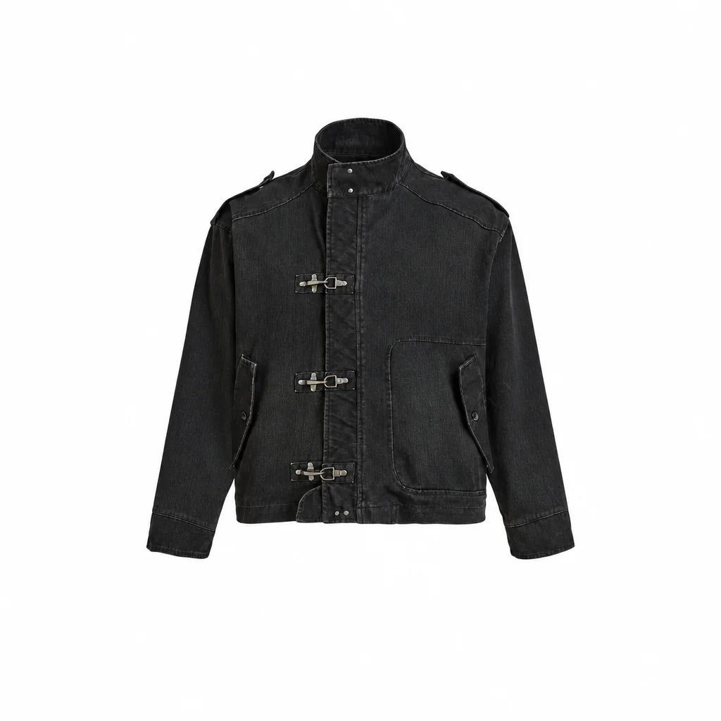 Found Utility Clasp Work Jacket