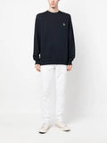 PS Paul Smith Zebra-patch organic cotton sweatshirt