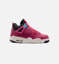 Air Jordan 4 Retro She's A Star Big Kids' Sneakers - Sweet Beet / Desert Pink / Off-Noir / Chalk