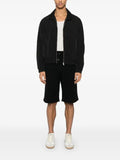 Saint Laurent crinckled blouson jacket