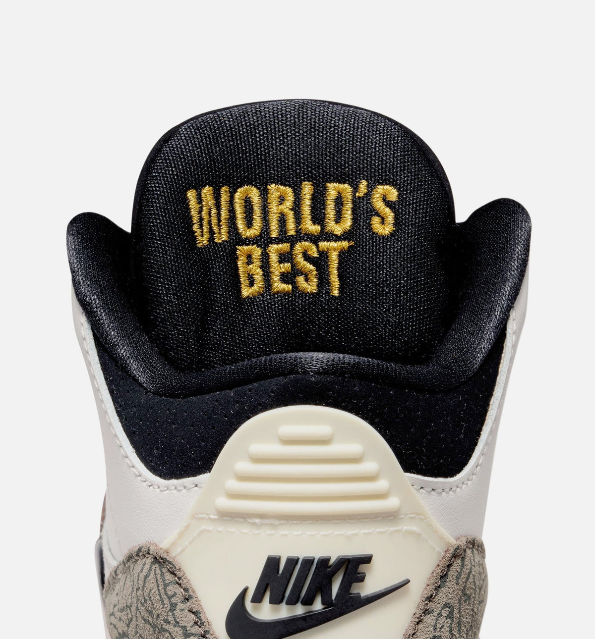 Air Jordan 3 Retro “Sail and University Red” Little Kids' Lifestyle Shoes (PS)