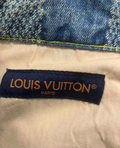 Checkered Denim Jeans – Light Wash