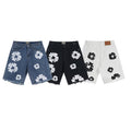Denim Tears Short Jeans Blue/Black/White